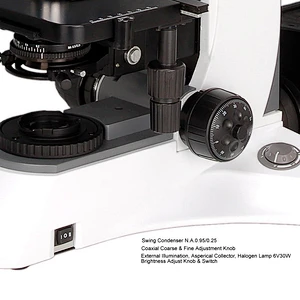 Microscopio polarizzatore, luce riflessa