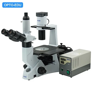 Microscopio a fluorescenza invertita, B,G