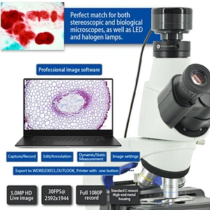 USB2.0 CMOS digitalkamera, 5.0M 30Fps