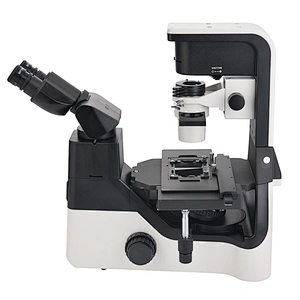 Inverteret biologisk fase kontrastmikroskop, Info LCD