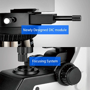 Metallurgical Microscope, Transmit & Reflect, Semi-APO, BF/DF, DIC, PL