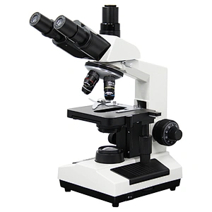 Mikroskop Biologi Makmal XSZ107BN, Seidentopf Trinocular White
