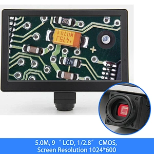 9 مجهر ستيريو رقمي LCD ، 5.0M