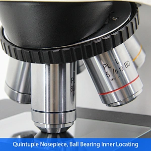 Opretstående metallurgisk mikroskop, transmitter og reflekterer, polariserende