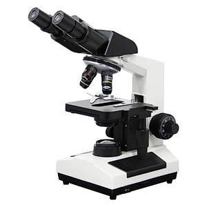 Laboratory Biological Microscope XSZ107BN, Seidentopf Binocular Black