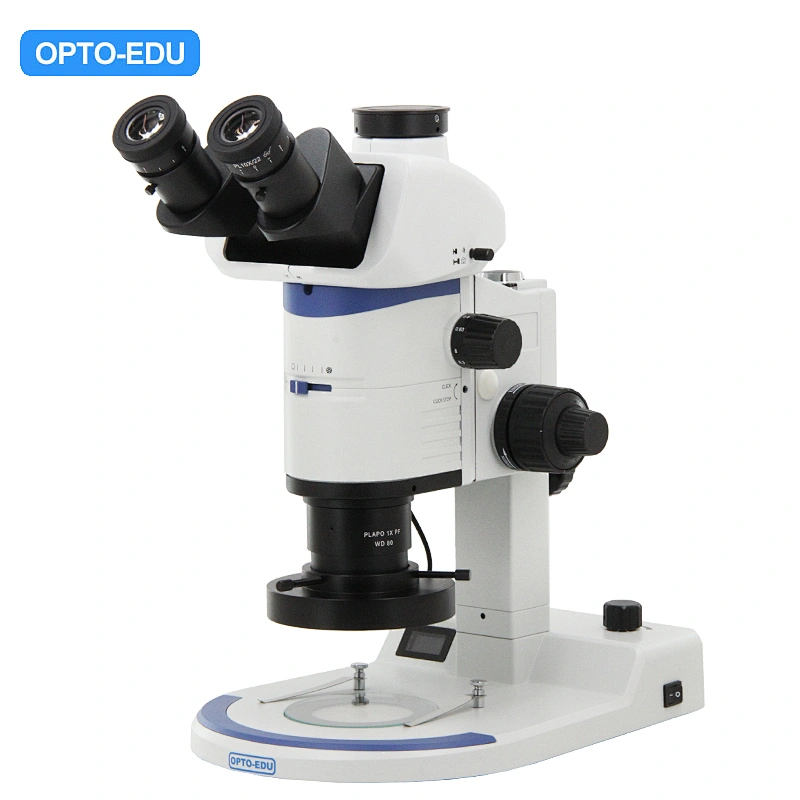 Paralel Zoom Stereo Mikroskop, 0.63x~8x, 1:12.5, APO, Üst ve Alt Işık