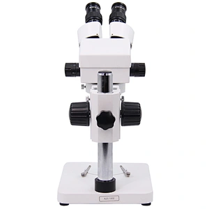 Binoküler Zoom Stereo Mikroskop, 0.7x~4.5x, Direk Standı, Işık Kaynağı Yok