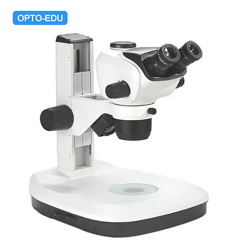 Zoom-Stereomikroskop, 0,65-5,3-fach, 1:8,1, Binokular, Up/Down-3-W-LED