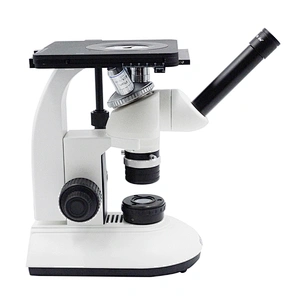 Mikroskop Metalurgi Terbalik, Bermata, Rencana Infinity