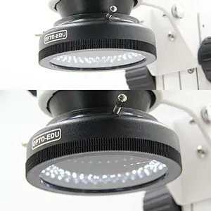 LED-polariserende ringlys, 78 lysdioder, 7W