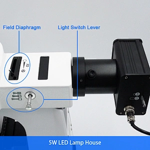 LED Fluorescerende Microscoop, Semi-APO, Trinoculair, B/G