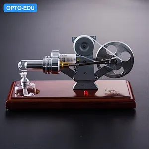 Stirlingmotor med generatormodell