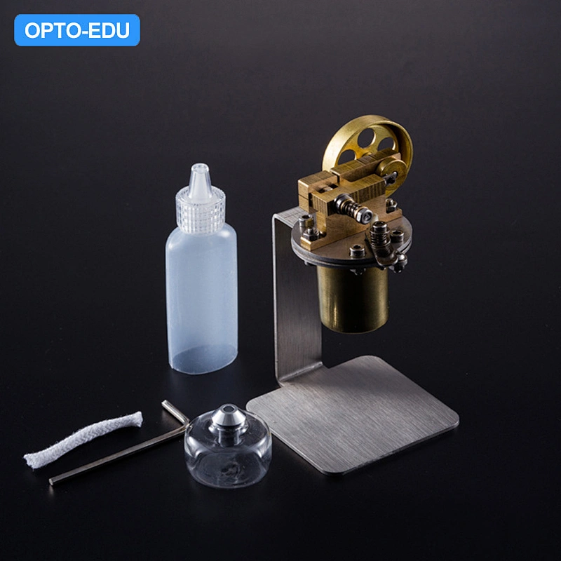 Horisontell encylindrig ångmotormodell