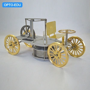 Låg temperaturskillnad Stirlingmotormodell-vagn