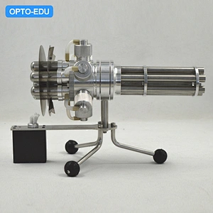 Stirling-Sechszylinder-Motor Modell-Gatling