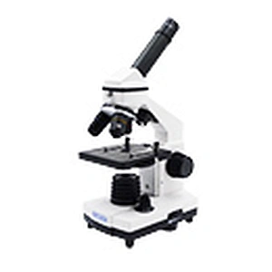 Microscopio biológico para estudiantes, 640x, solo microscopio