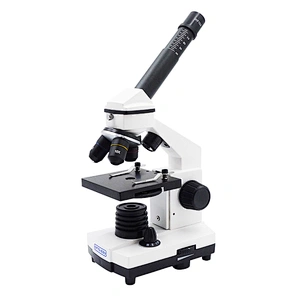 Microscopio biológico para estudiantes, 640x, solo microscopio