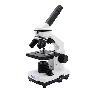 Microscopio biológico para estudiantes, 640x, solo microscopio