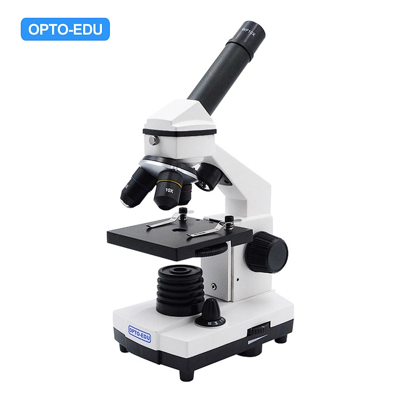 Microscopio biológico para estudiantes, 640x, solo microscopio