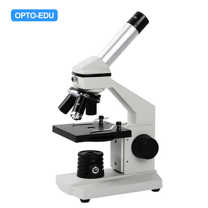 Studentbiologisk mikroskop, 640x, kun mikroskop