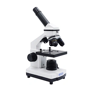 Microscopio biológico para estudiantes, 640x, solo microscopio