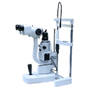 مجهر المصباح الشقي ، Galilean + Lower Light ، 5 خطوات 6x ، 10x ، 16x ، 25x ، 40x