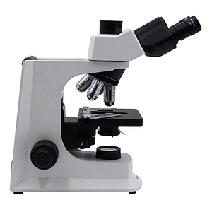 Microscope biologique de laboratoire, trinoculaire, achromatique