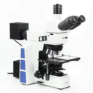 Microscopio metallurgico, BF/DF, DIC, Semi-APO, PL, luce di trasmissione e riflessione