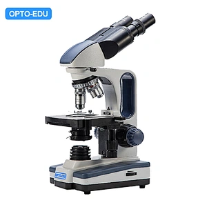 Studente microscopio biologico, binoculare