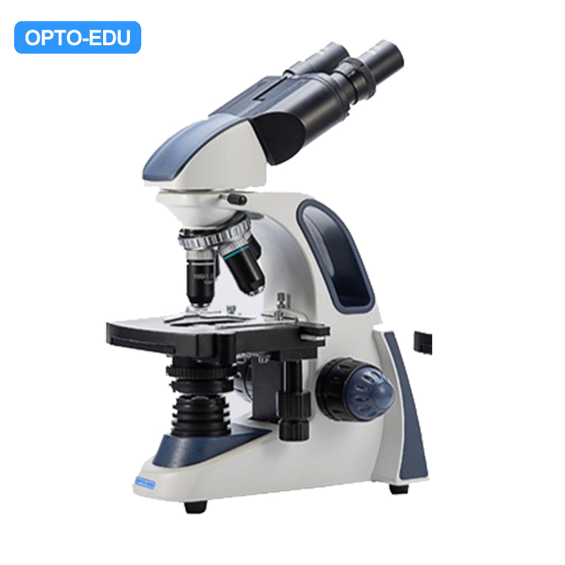 Microscopio biológico para estudiantes, binocular