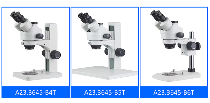 OPTO-EDU A23.3645-B1 Zoom Stereo Microscope, 0.7~4.5x