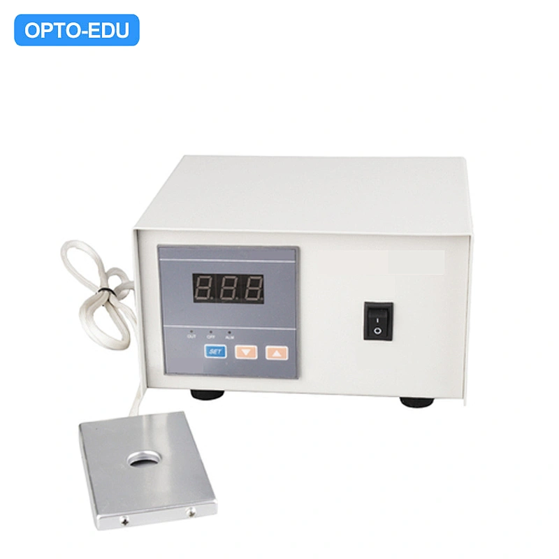 Etapa de calentamiento con control de temperatura, 10°C~50°C