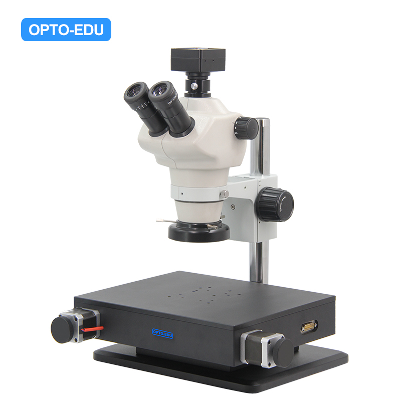 Tavolino Meccanico X-Y Per Microscopio Biologico, Stadio Mobile Con Scale, Ricambio - Foto 3