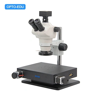 Microscopio di misura motorizzato XY, corpo zoom testa binoculare