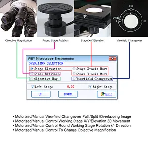 Mikroskop Perbandingan Digital Bermotor, 2x~240x, Dengan Meja Bermotor