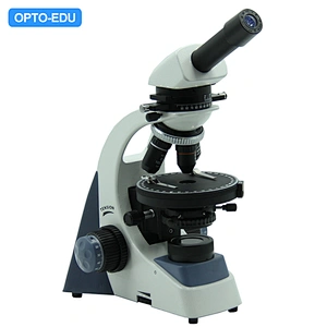 Microscopio polarizzatore, monoculare