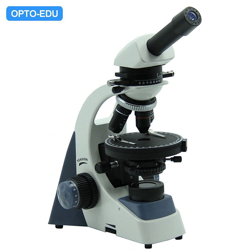 Microscopio polarizzatore, monoculare