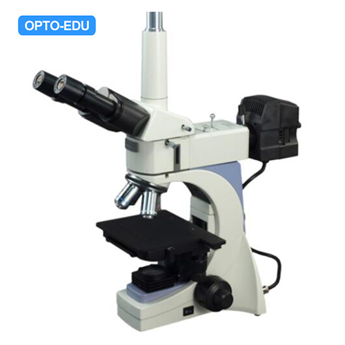 Mikroskop Metalurgi, Mengirim & Memantulkan Cahaya, Trinocular
