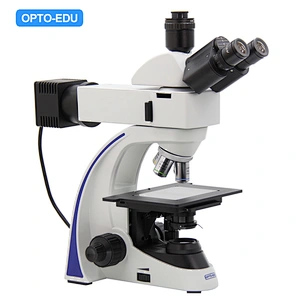 Metallurgical Microscope, Transmit & Reflect Light, Trinocular