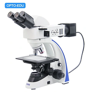 Metallurgical Microscope, Transmit & Reflect Light, Binocular