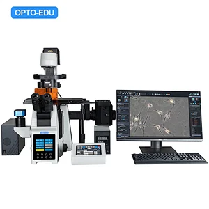 Research Level Inverted Biological Microscope, BF+PH+POL+DIC+Relief Hoffoman PH