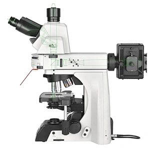 Upright Fluorescent Microscope, Semi-APO, Full Motorized, LED + Mercury