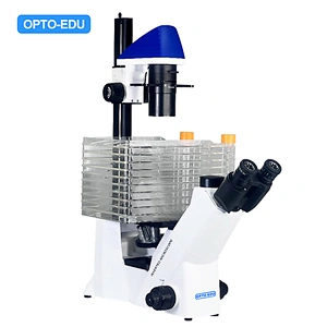 Inverted Cell Factory Microscope, Semi-APO, BF+PH