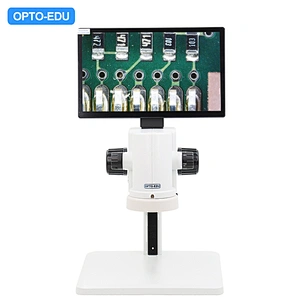 Microscopio estéreo de medición digital LCD de 11,6