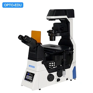 Motorized Inverted Fluorescent Microscope, Full Auto, Semi-APO,  BF+PH+FL+DIC+Hoffman