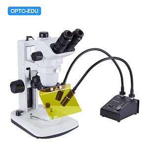 Fluorescent Zoom Stereo Microscope, 0.67~4.5x, B.G