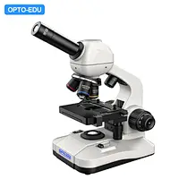 Student Microscope, Dual LED Light Source, Digital Screen, Monocular