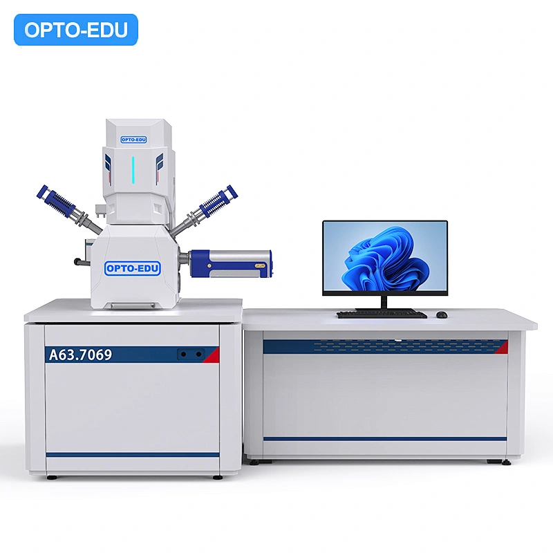 Tungsten Filament Scanning Electron Microscope, SE+BSE+CCD, 8x~300000x