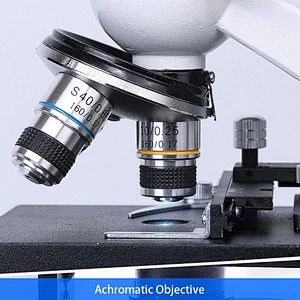 Microscope biologique à étage de chauffage numérique LCD 7