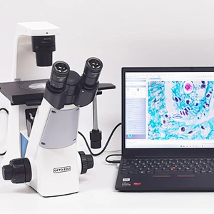 Inverted Microscope, Semi-APO, BF+PH